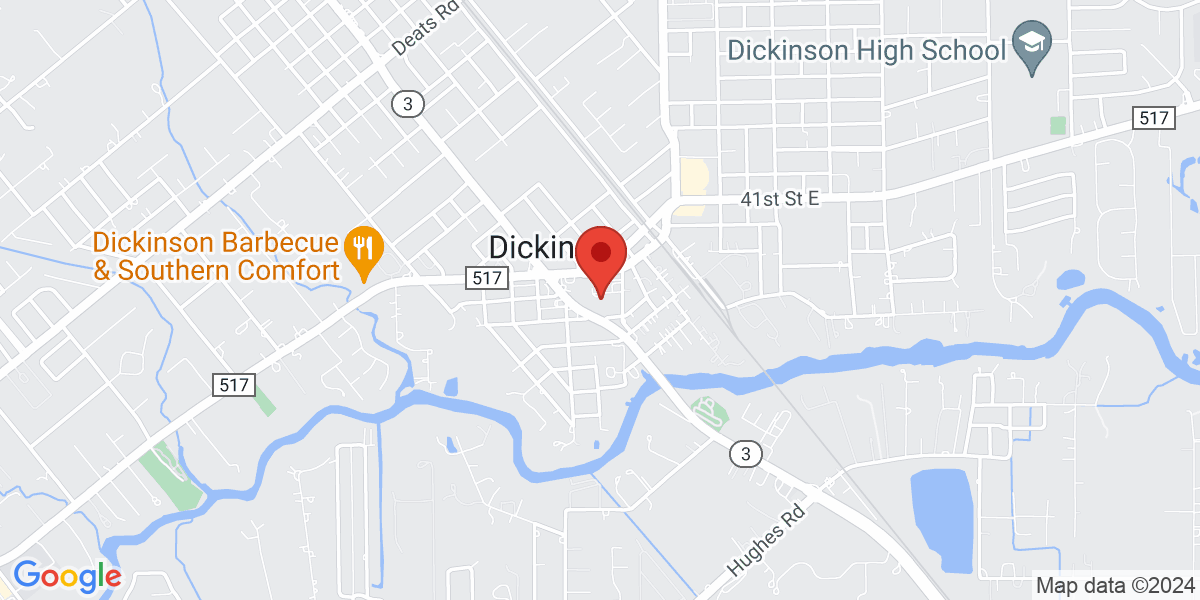 Map of Dickinson Public Library